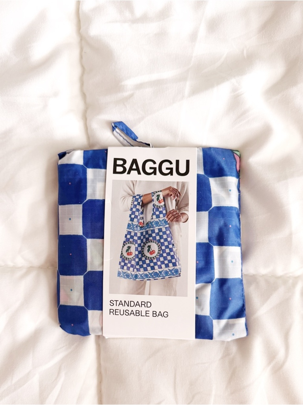 BAGGU Cherry Tile Bag